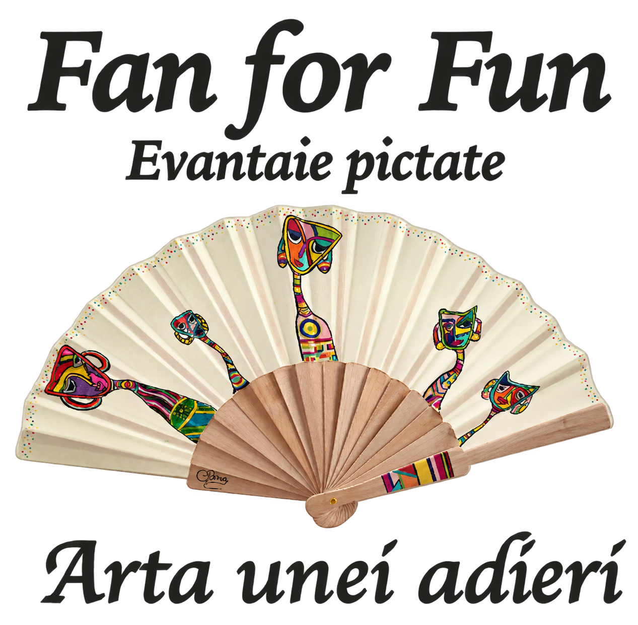 Fan for Fun — Evantaie pictate, arta unei adieri