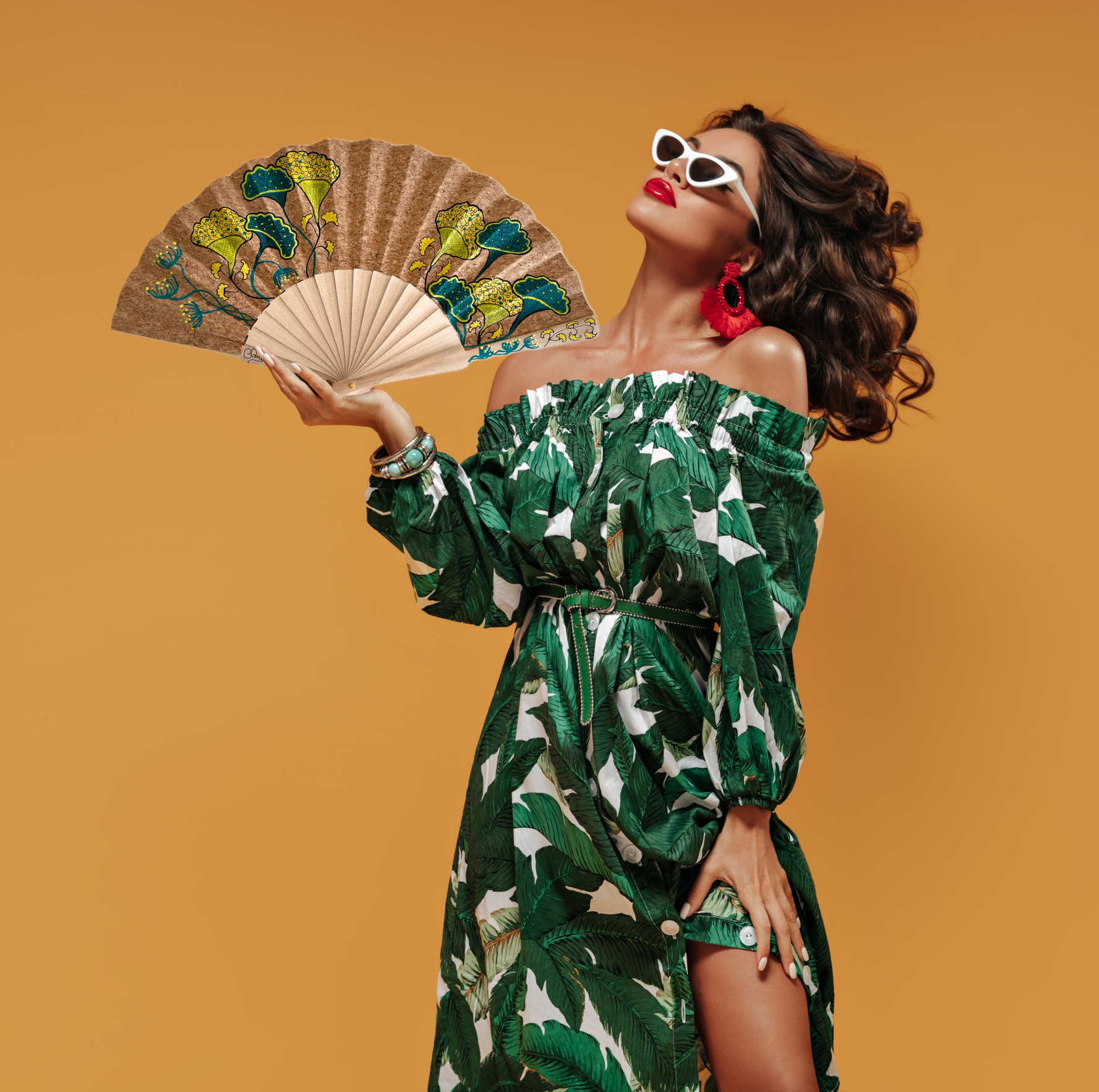 Emerald Symphony Fan