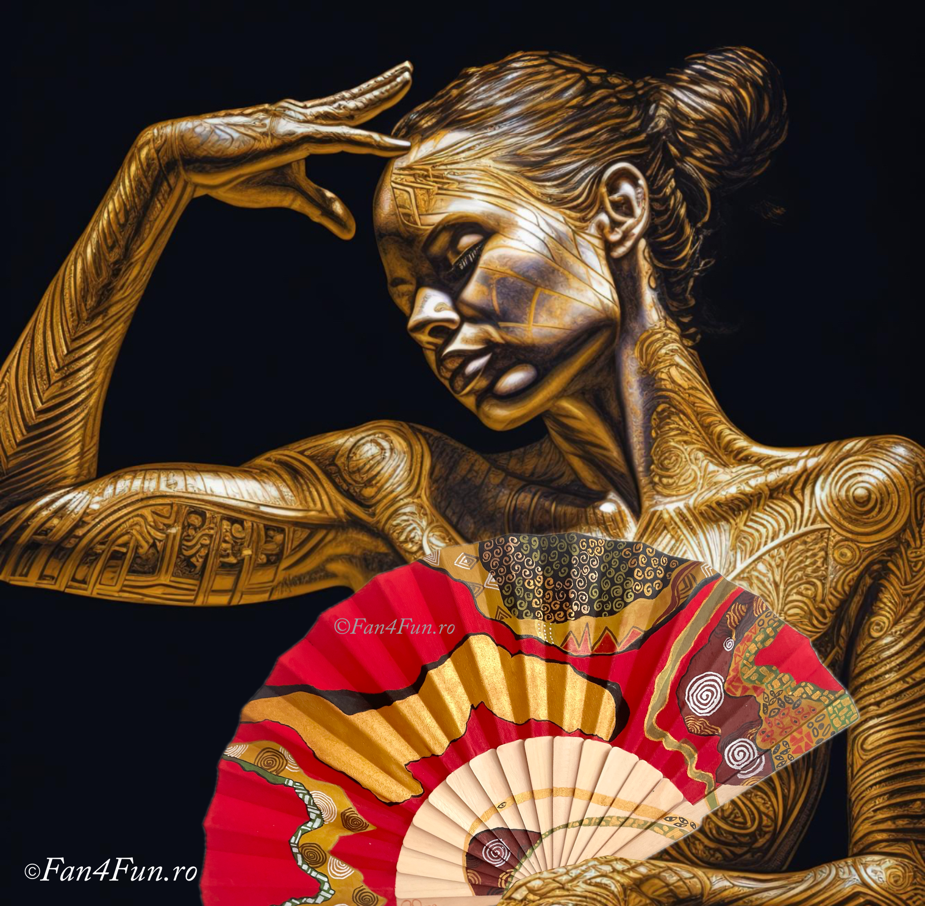 Ethernal Gold Fan