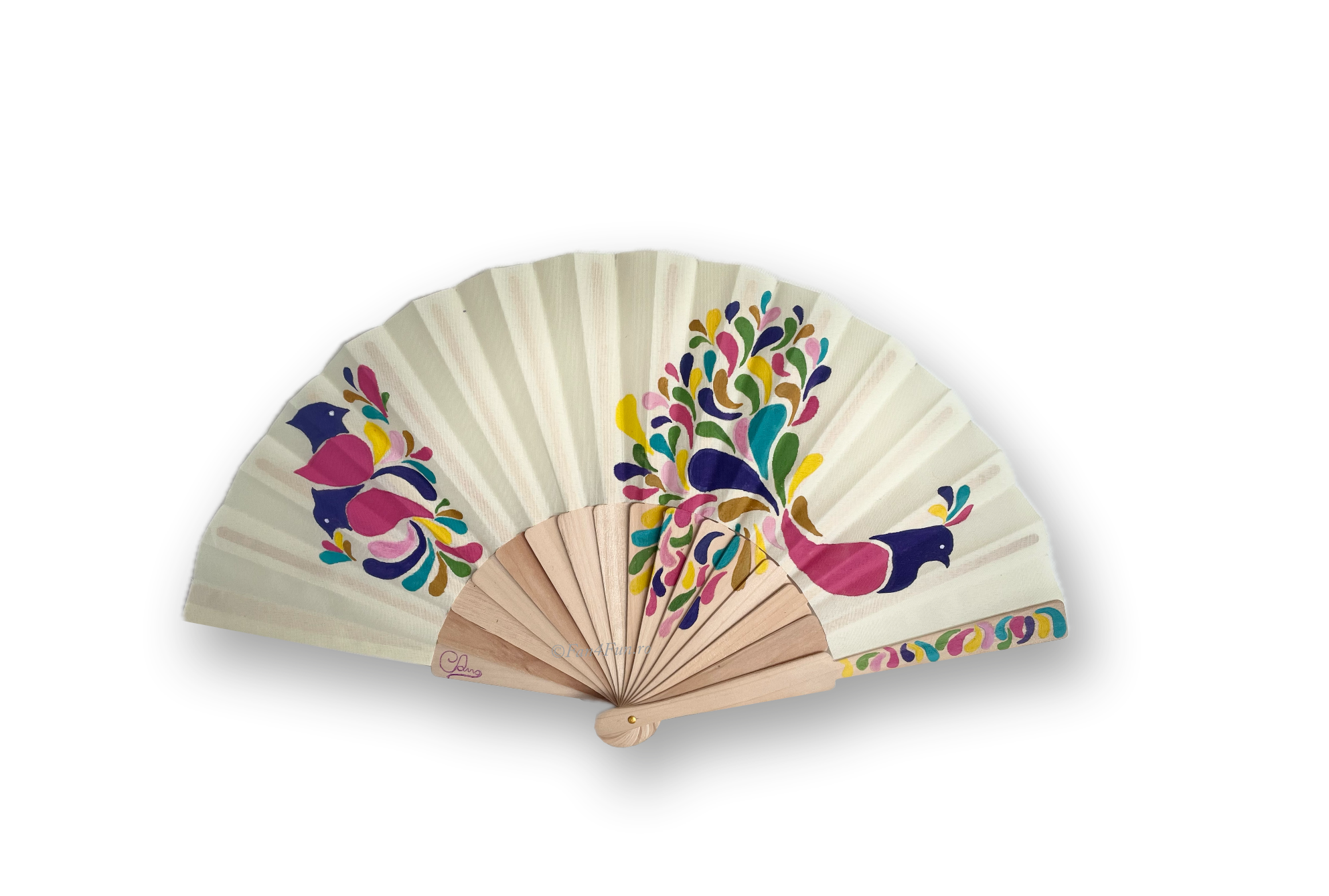Peacock's Grace Fan