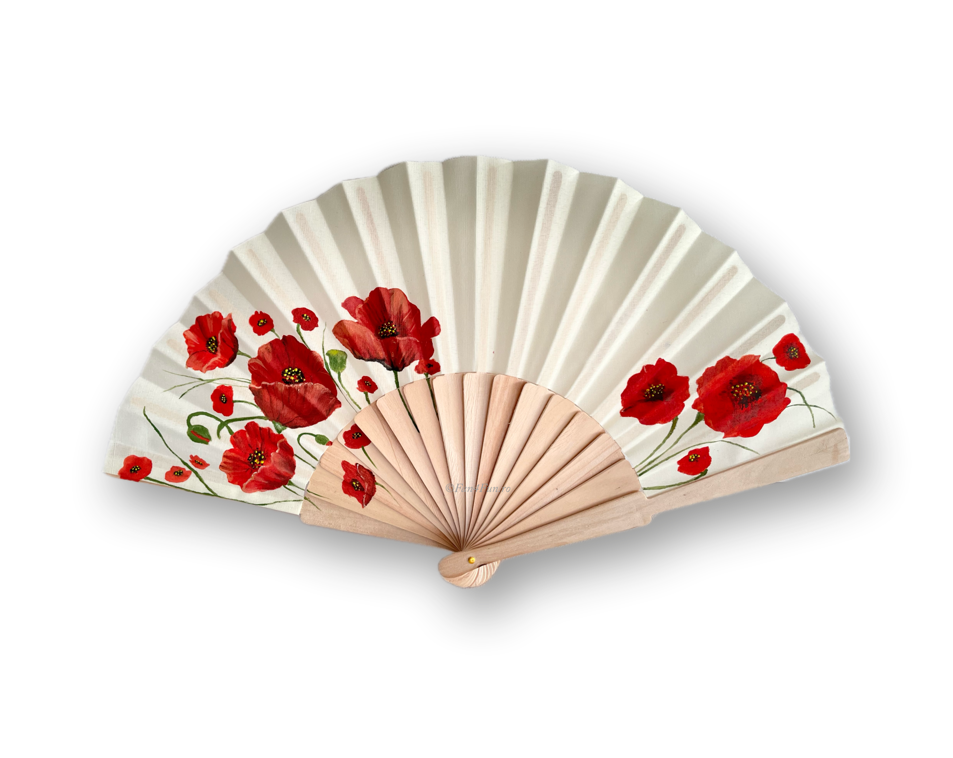 Poppies Poem Fan