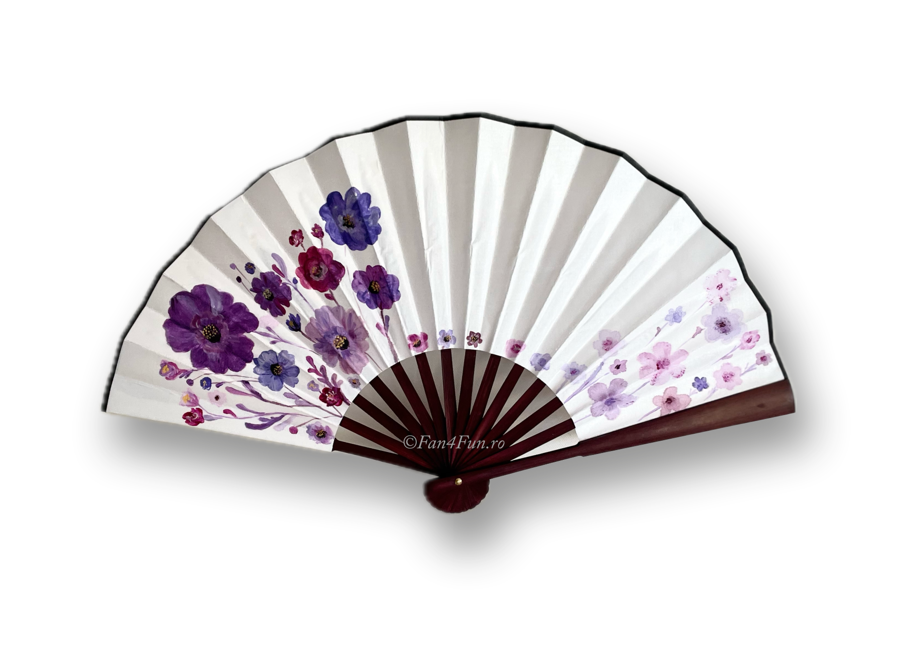 Violet Poem Fan